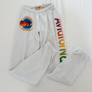 Aviator Nation White Las Vegas Sweatpants!